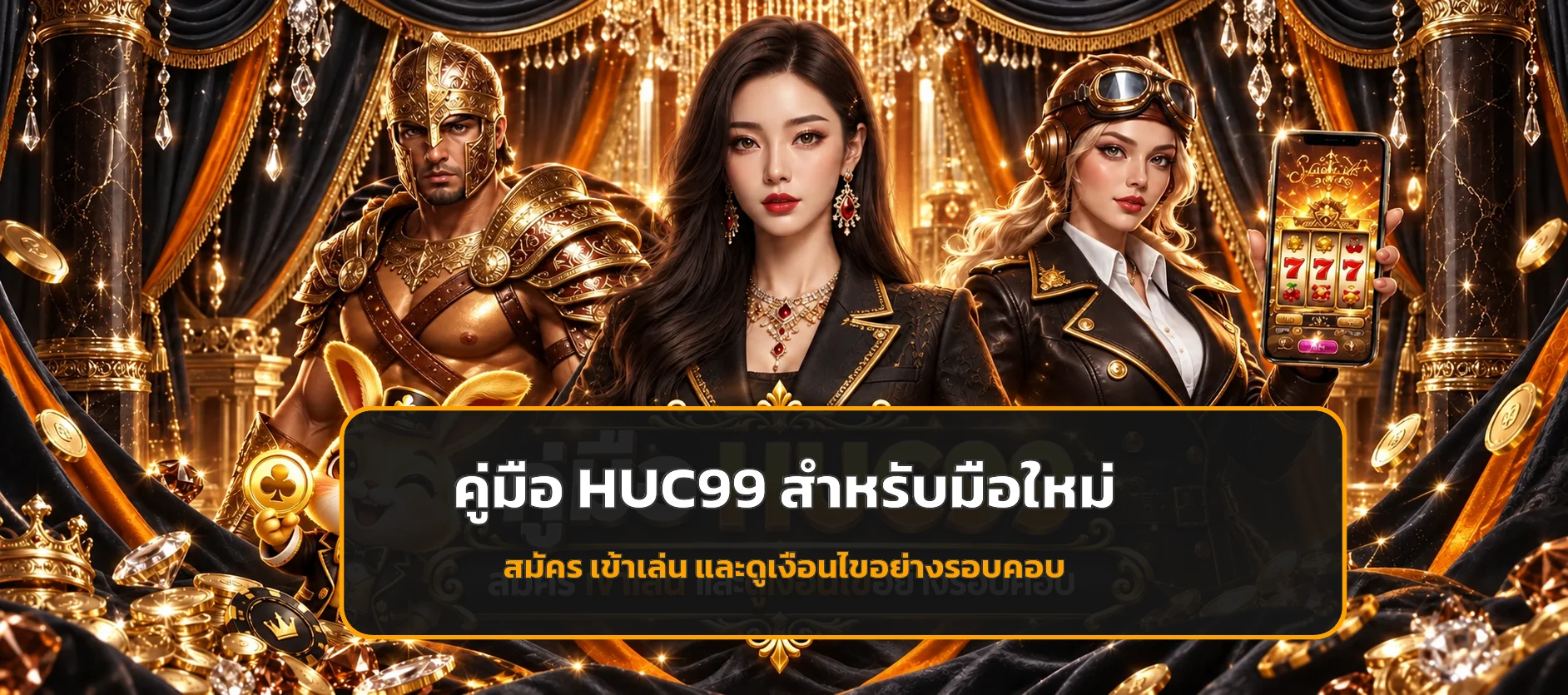 HUC99 คู่มือมือใหม่ สมัคร เข้าเล่น และดูเงื่อนไข